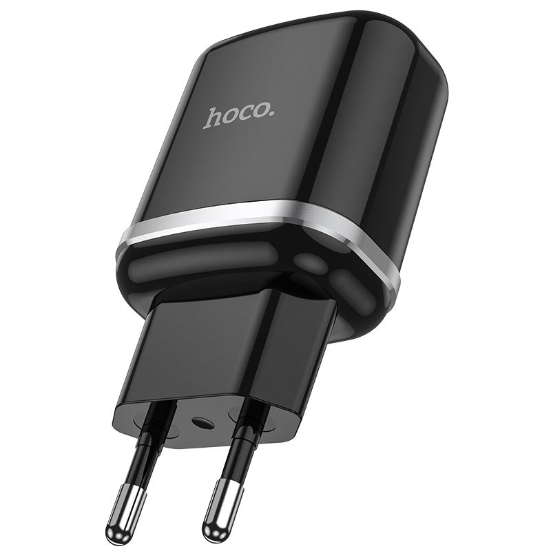 Chargeur Secteur HOCO N3, 18W, 3A, 1 x USB-A, Noir