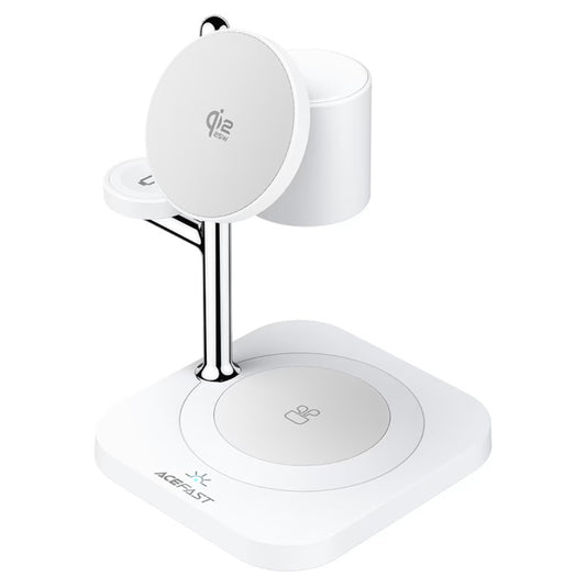 Chargeur Réseau Sans Fil Acefast E39 3en1, 32.5W, Blanc