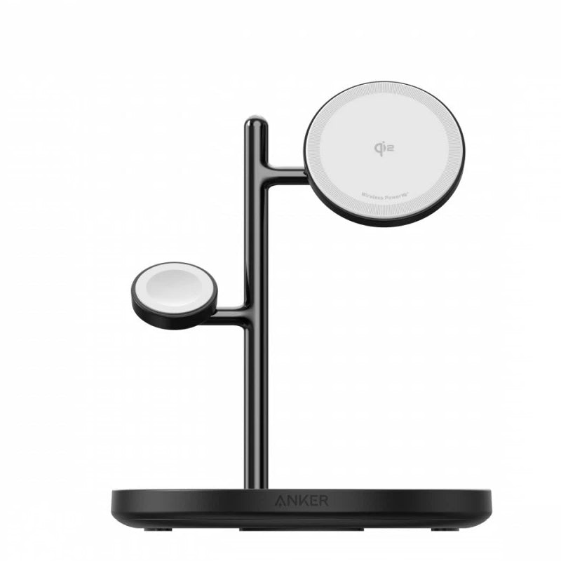 Chargeur Réseau Sans Fil Anker MagGo 3in1, 25W, 1.67A, Noir B25M3311