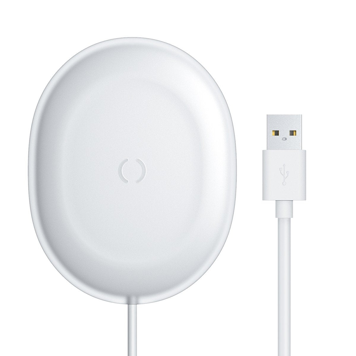 Baseus Jelly Wireless Netzladegerät, 15W, 1.67A, Weiß WXGD-02