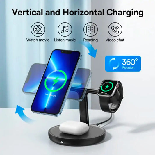 Baseus Swan 3in1 Wireless Netzladegerät, 20W, 1.67A, P10221302113-Z1