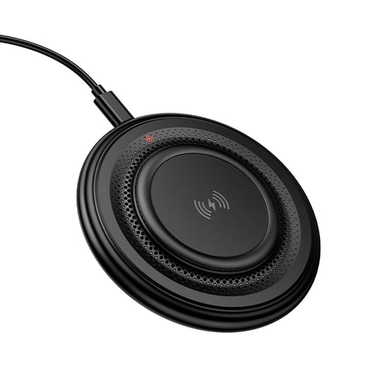 Drahtlos-Netzladegerät Borofone BQ40 Crown, 15W, 1.67A, Schwarz