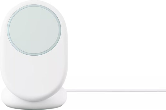 Chargeur Réseau Sans Fil avec Support Google Pixelsnap, 25W, Gris Bleu