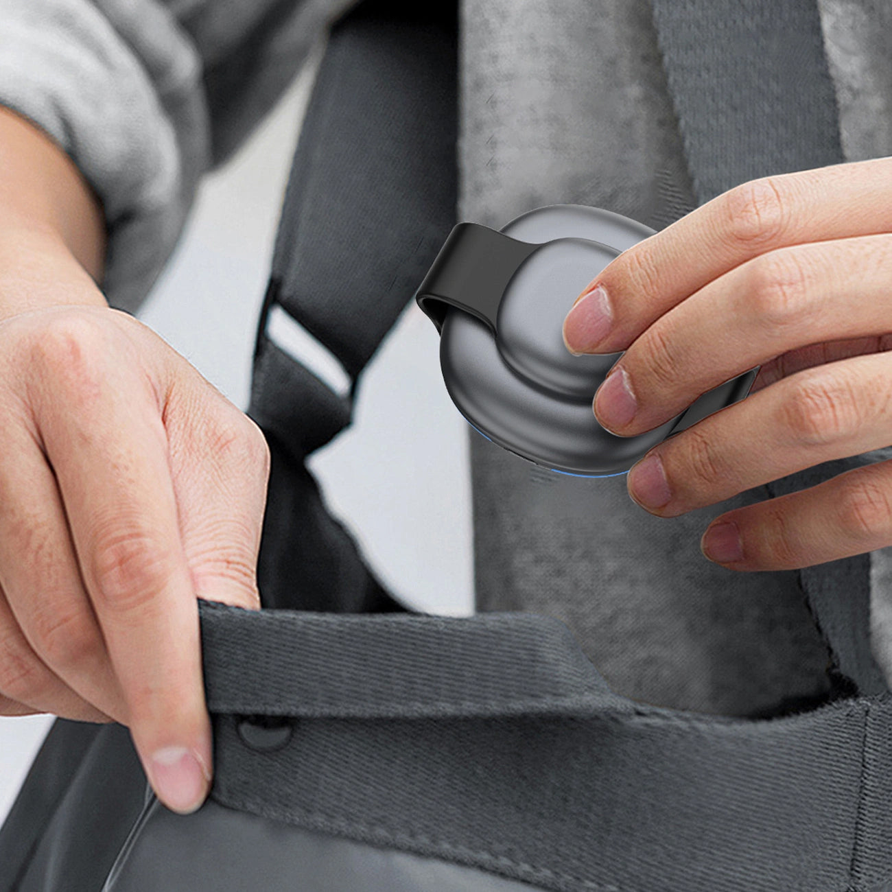 Dudao A11S 3in1 Wireless Netzladegerät, 15W, Schwarz