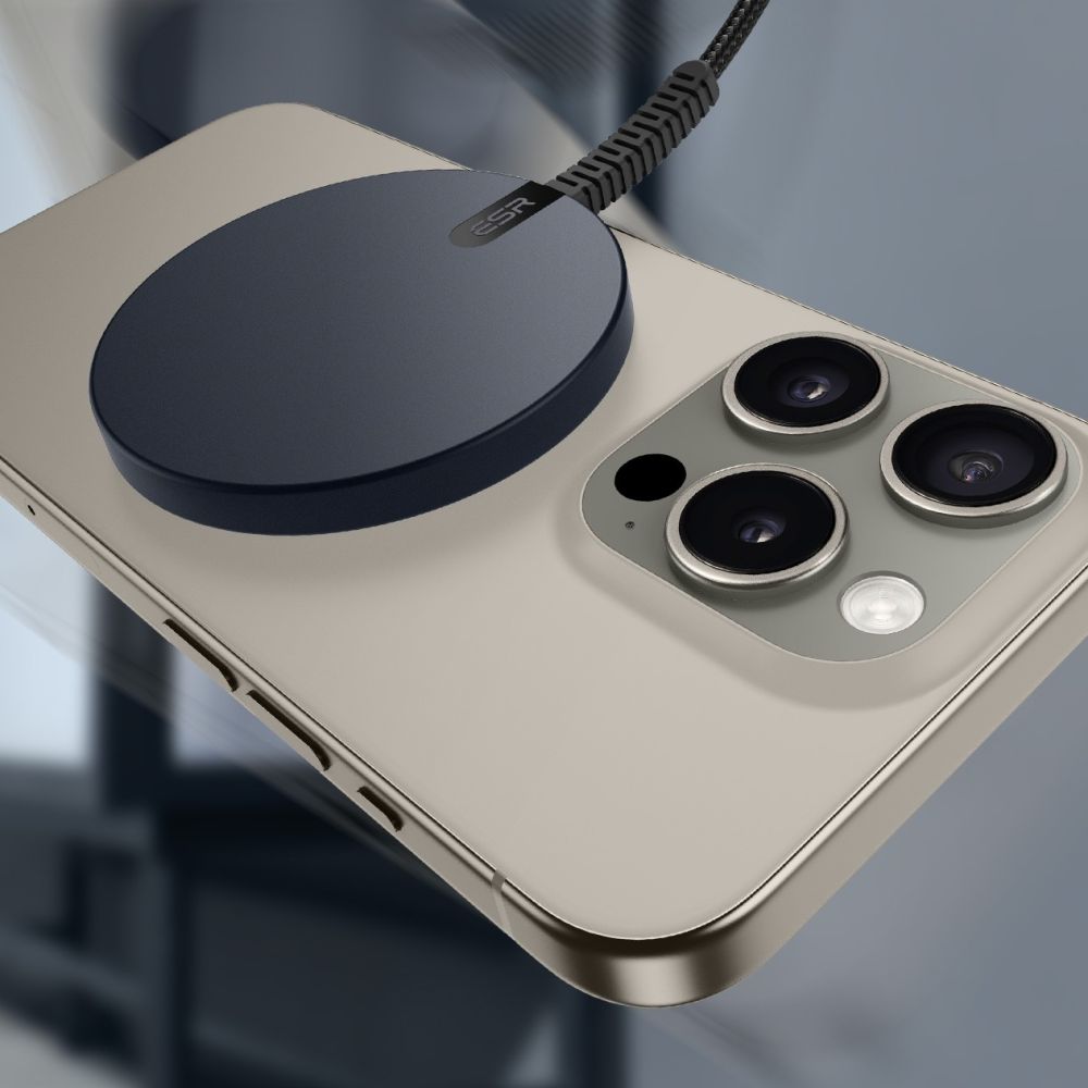 Chargeur Réseau Sans Fil ESR HaloLock, 15W, 1.67A, Noir