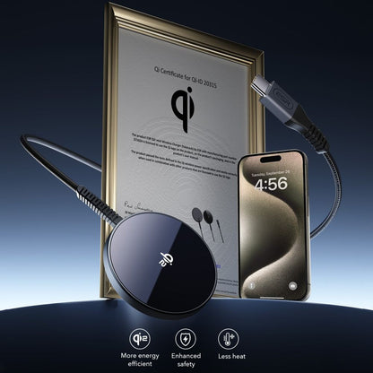 Chargeur Réseau Sans Fil ESR HaloLock, 15W, 1.67A, Noir