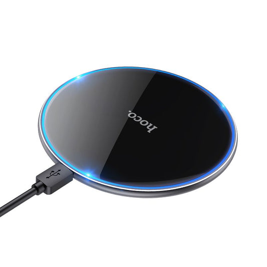 Chargeur Réseau Sans Fil HOCO CW6 Pro, 15W, 1.67A, Noir