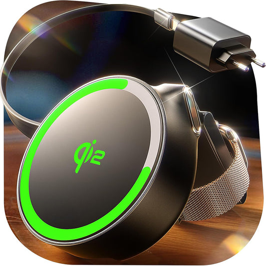 Chargeur Réseau Sans Fil Lisen W103 3en1, 7.5W, 1.1A, Noir YL0324090008