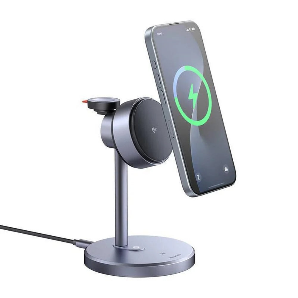 Wireless-Netzteil McDodo CH-2460 Swan 3in1, 22,5W, 1,67A, Grau