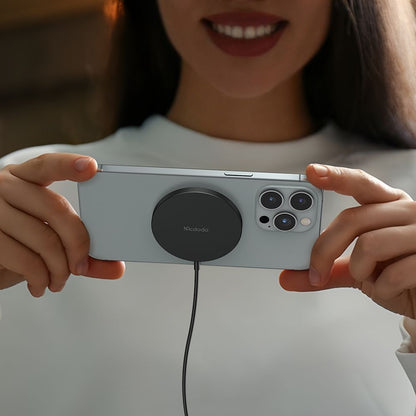 Drahtloses Netzladegerät McDodo CH-4360 Moon, 15W, 1.67A, Schwarz