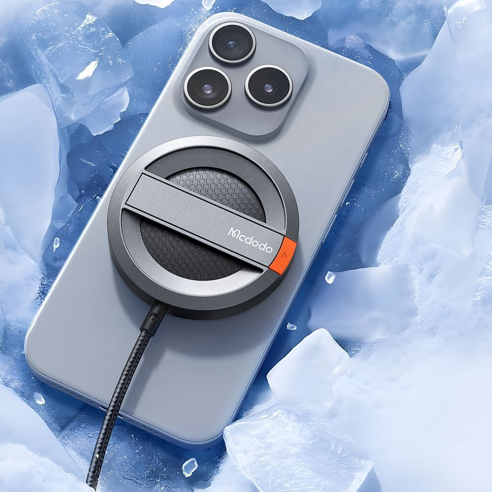 Chargeur Réseau Sans Fil McDodo CH-5500, 15W, 1.67A, Gris