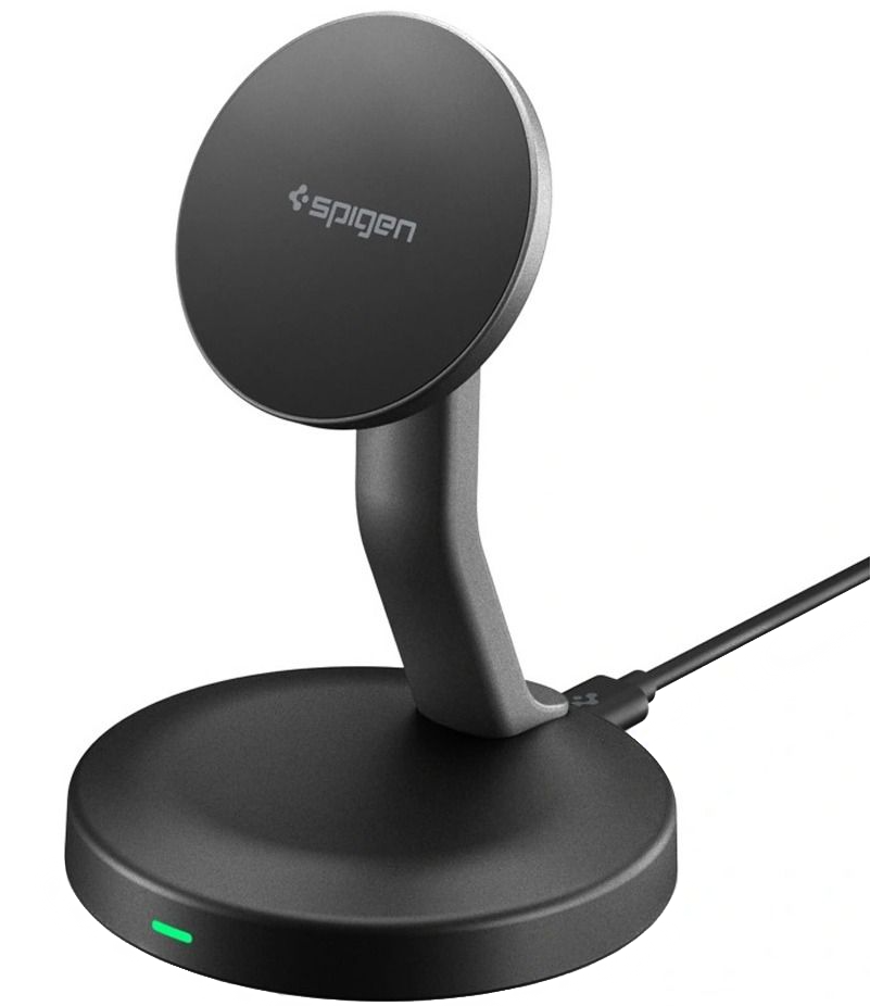 Spigen EF151MS Wireless Netzladegerät, 15W, 1.67A, Schwarz
