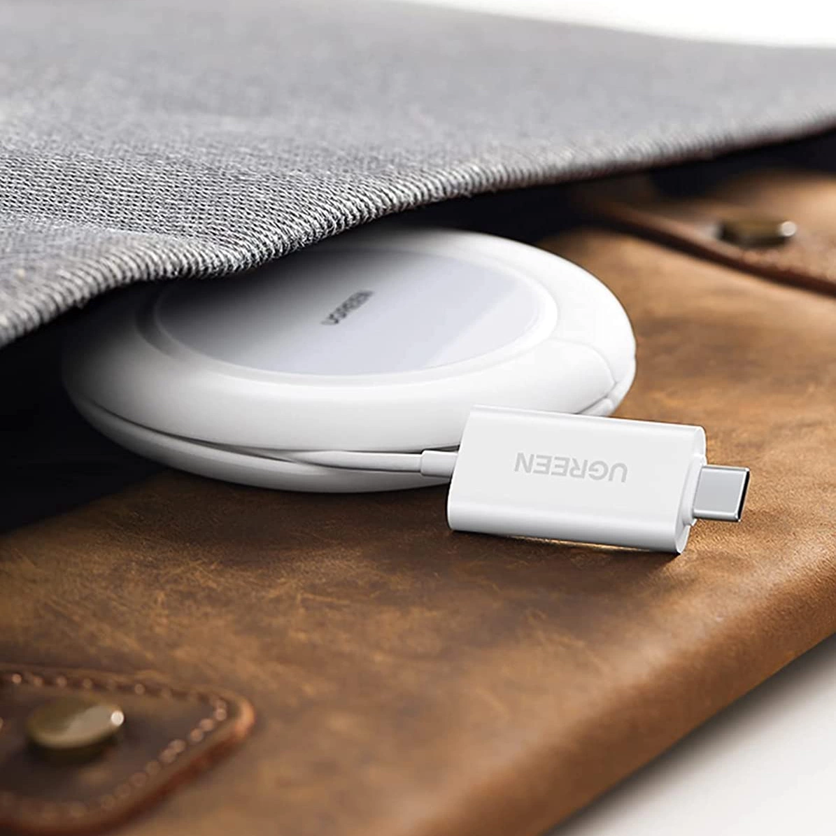 UGREEN CD245 Wireless-Netzteil (40123), 15W, 1,67A, Weiß