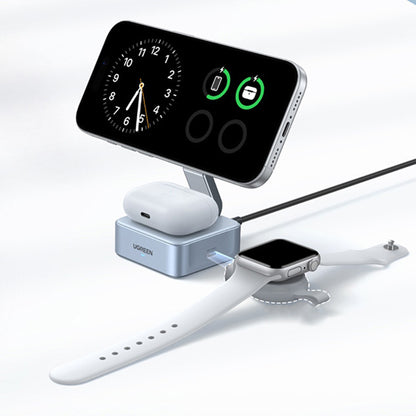 Drahtloses Netzladegerät UGREEN W752 2in1, 35W, 3A, 1 x USB-C, Blau