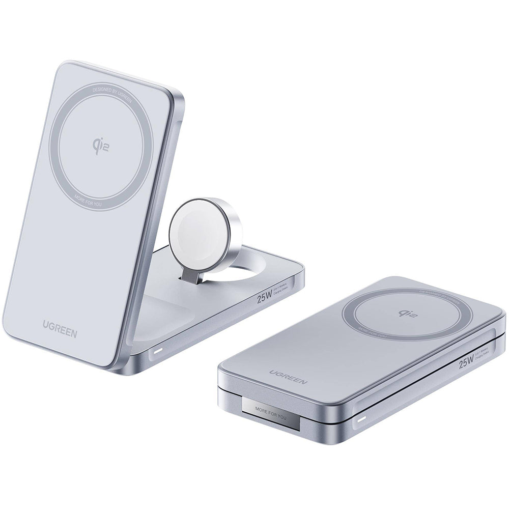 Wireless-Netzteil UGREEN W757 (65901) 3in1, 25W, Blau