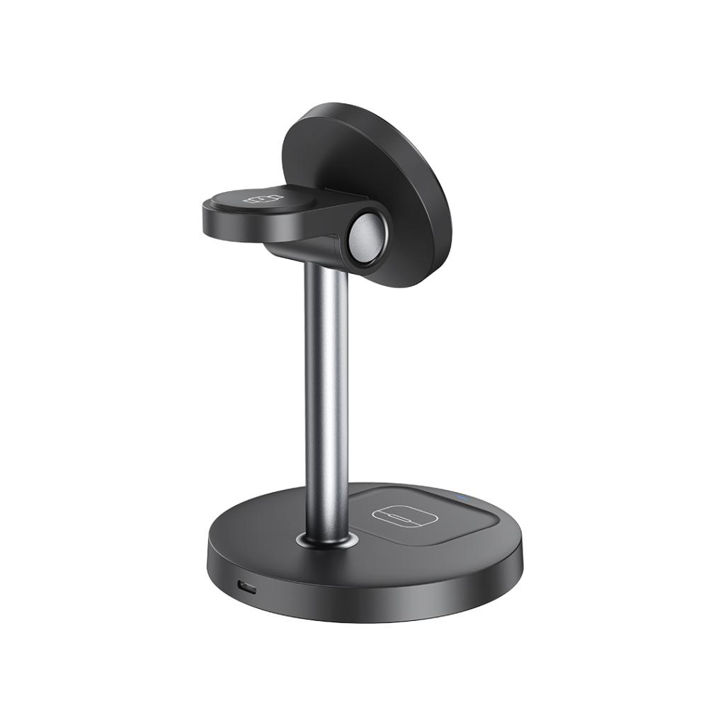 Drahtloses Netzladegerät XO Design CX038 3in1, 15W, 1.67A, Schwarz