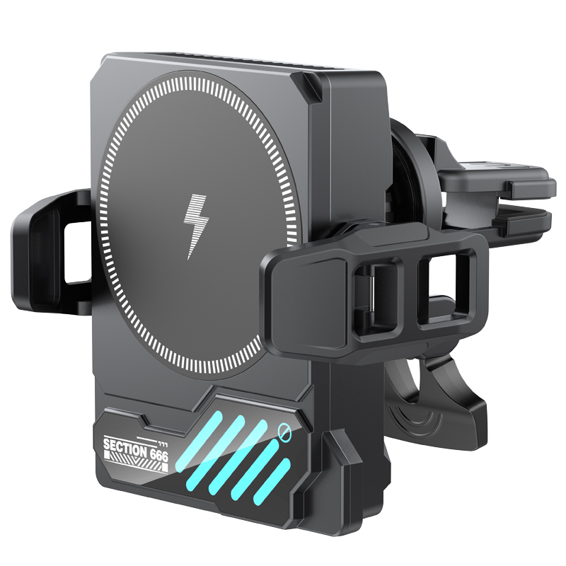 XO Design SL14 Wireless Car Charger, 25W, Black