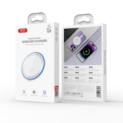 Wireless-Netzteil XO Design CX042, 15W, 1,67A, Weiß