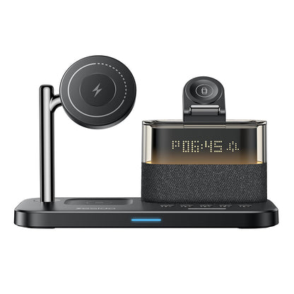 Drahtloses Netzladegerät Yesido DS37 Display 3in1, 25W, 1.67A, Schwarz