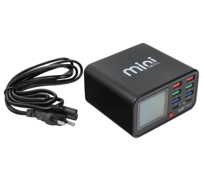 Chargeur Station MaAnt Dianba Mini, 75W, 2 x USB-C - 6 x USB-A, Noir