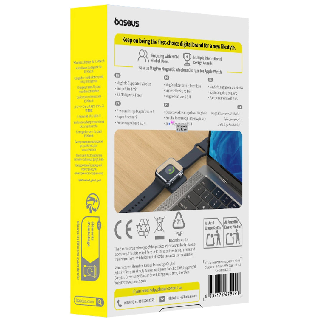 Chargeur sans fil Baseus MagPro pour Apple Watch Series