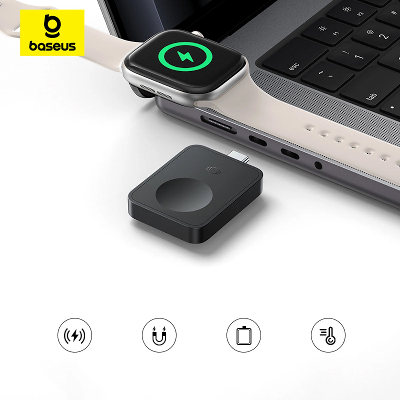 Chargeur sans fil Baseus MagPro pour Apple Watch Series