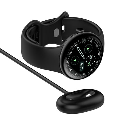 Chargeur sans fil Techsuit THPX pour Google Pixel Watch 4 Series, Noir