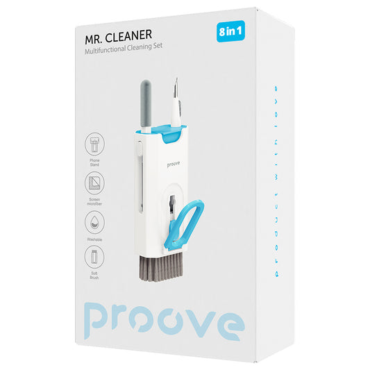 Instrument de nettoyage Proove Mr.Cleaner, 8 en 1, Blanc