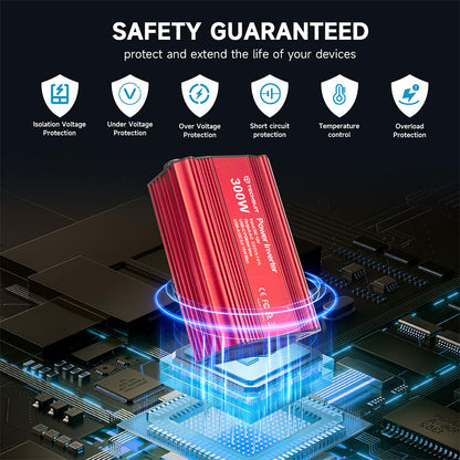 Convertisseur Électrique Auto Techsuit FlexiCarVolt, 300W