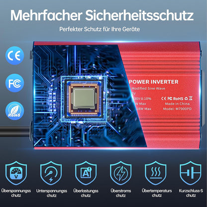 Convertisseur Électrique Auto Techsuit FlexiCarVolt, 300W