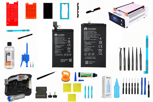 Battery Kit HB2856B3EWW-11A + HB245179EWW-11A for Huawei Mate X7 Service Pack and Dedicated Service Tools