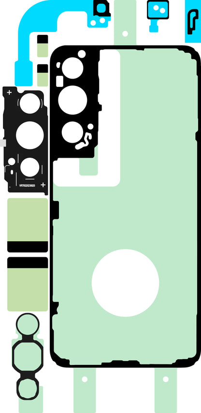 Klebeset für Akkudeckel Samsung Galaxy S22 5G S901, Service Pack GH82-27496A