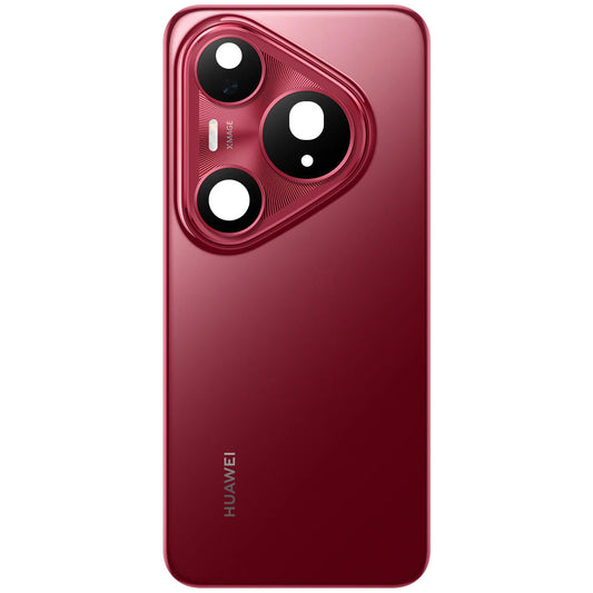 Kit Couvercle Batterie Huawei Pura 80 Pro Glazed Red Service Pack et Outils de Service Dédiés