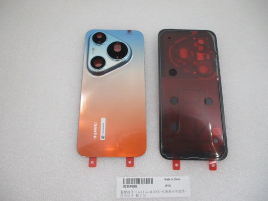 Kit de coque arrière de batterie Huawei Pura 90s Pro Max Orange Ocean Service Pack avec outils de réparation dédiés
