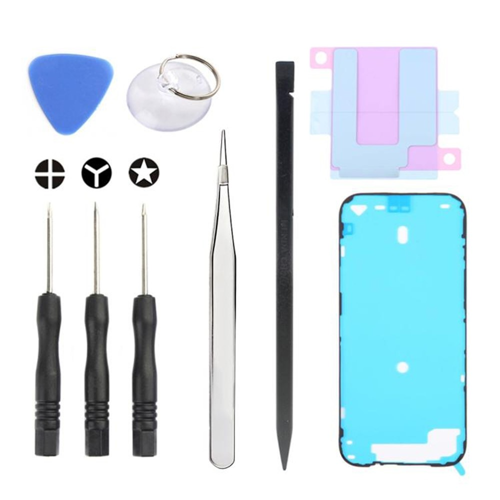 Kit de réparation Jiafa JF-8162 pour remplacement de batterie Apple iPhone 17 Pro, 9 en 1