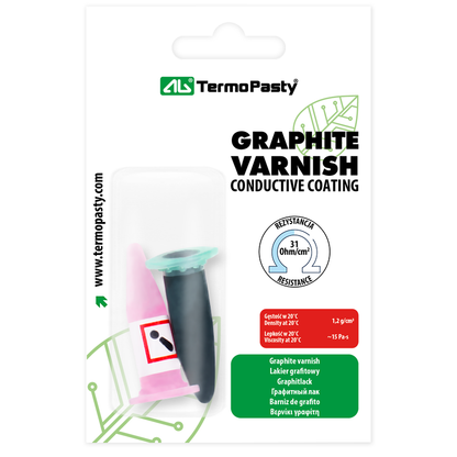 Vernis graphite AG Termopasty, 2ml, Set de 2 pièces ART.AGT-022