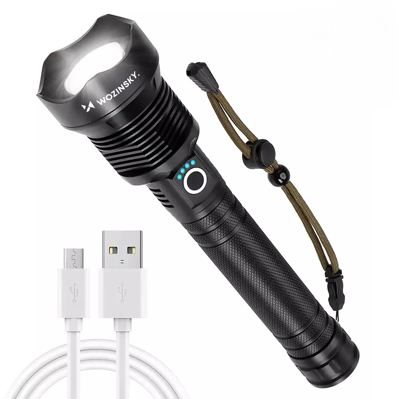 LED-Taschenlampe WZK WLT-20W, 2000lm, IP65