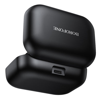 Micro-cravate Borofone BFK17 Lemai, USB-C, Lot de 2 pièces, Noir