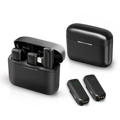 Techsuit LW4 Lavalier, Lightning, 2 Stück Set, Schwarz