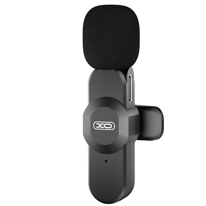Lavaliermikrofon XO Design MC14 Dual, USB-C / Lightning, 2er-Set, Schwarz