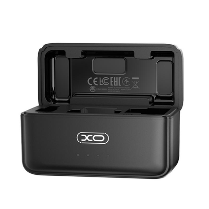 Lavalier XO Design MC15 Dual, USB-C / Lightning, Set of 2 pieces, Black