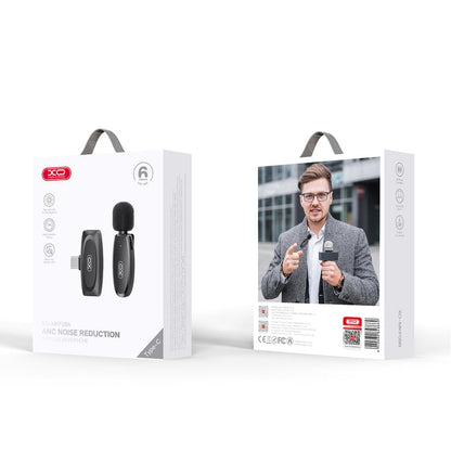 Lavaliermikrofon XO Design MKF08A, USB-C, Schwarz