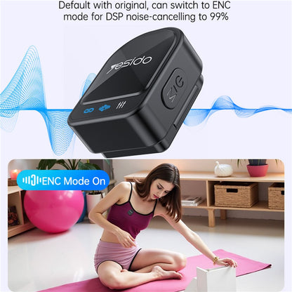 Lavallière Yesido KR19, USB-C / Lightning, Set 2 pièces, Noire