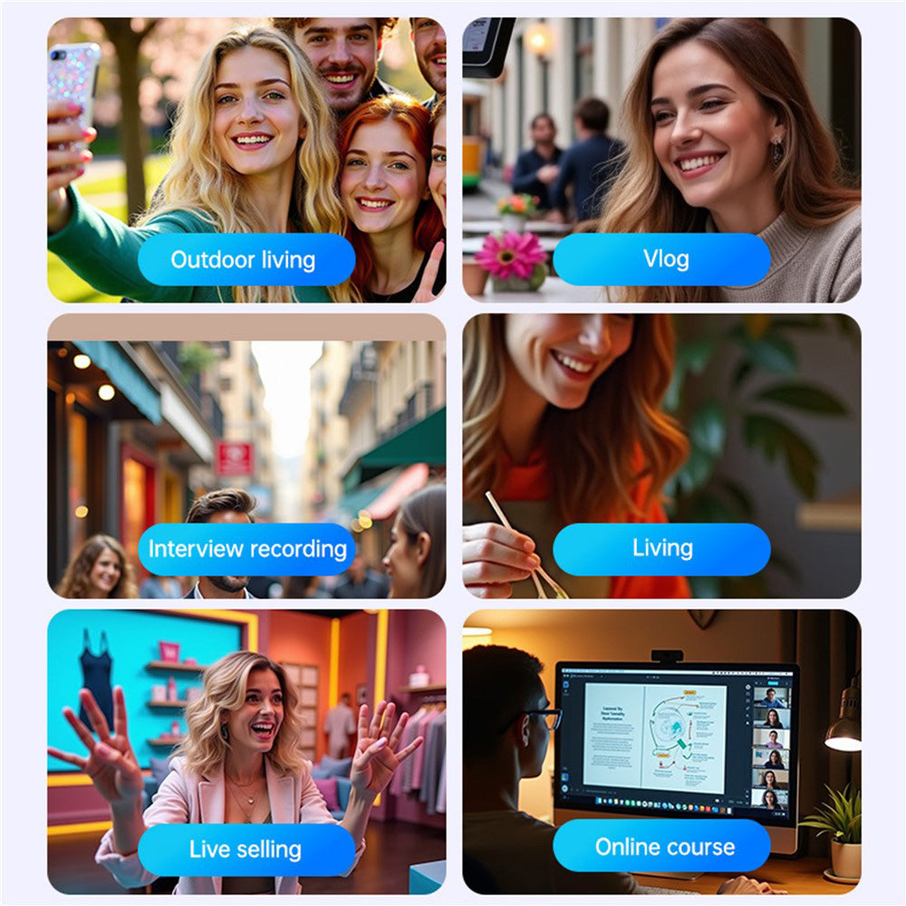 Lavallière Yesido KR19, USB-C / Lightning, Set 2 pièces, Noire