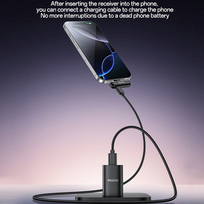 Lavaliermikrofon Yesido KR20, Lightning, Set 2 Stück, Schwarz