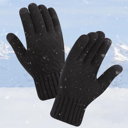 Damen Touchscreen Winterhandschuhe Techsuit ST0015, Größe 17cm, Schwarz