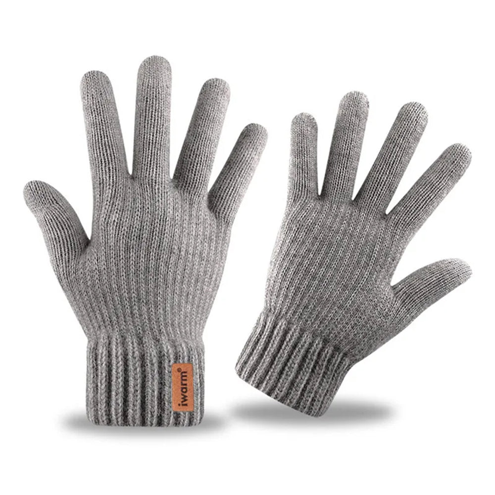Gants d'hiver tactiles Iwarm ST0016, Taille 22cm, Gris