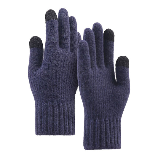 Unisex Winter Touchscreen Handschuhe Techsuit ST0012, Größe 22cm, Marineblau
