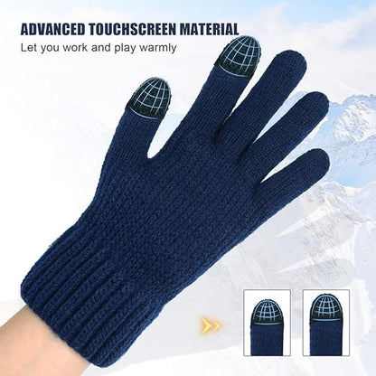 Unisex Winter-Touchscreen-Handschuhe Techsuit ST0012, Größe 22cm, Braun