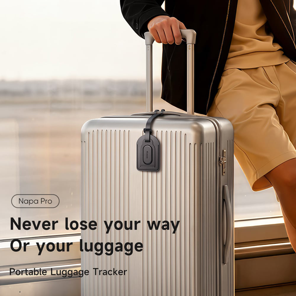 Mcdodo SmartTag Luggage Napa Pro AT-3790 pour iOS Series, Noir